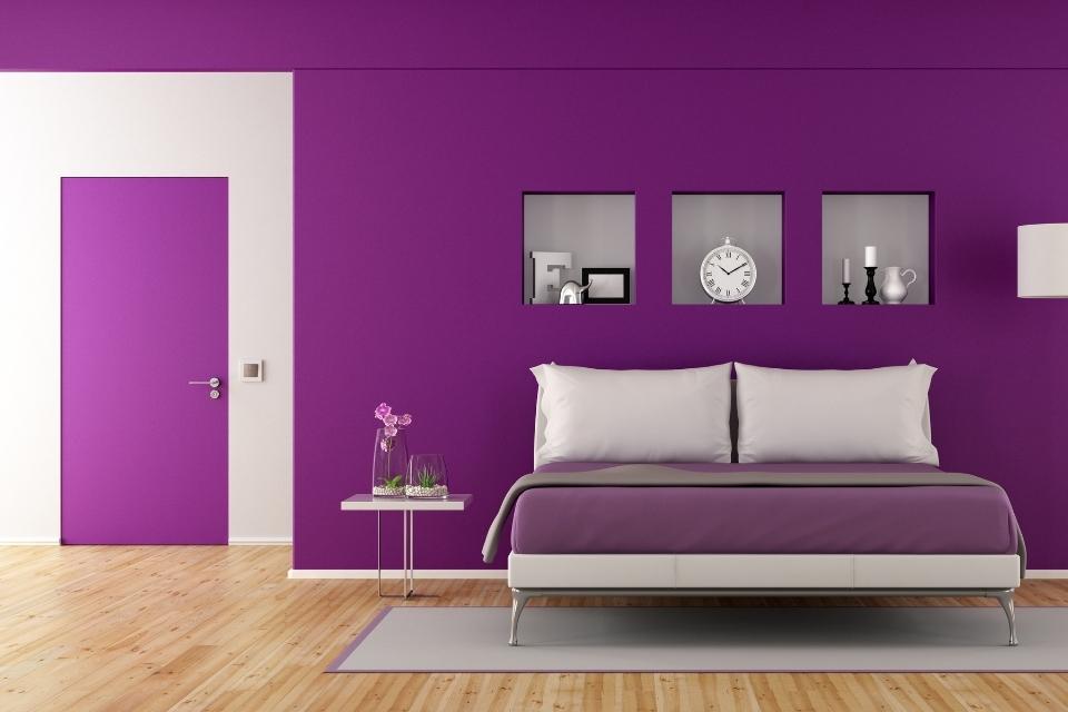Rekomendasi Cat Kamar Tidur Perpaduan 2 Warna