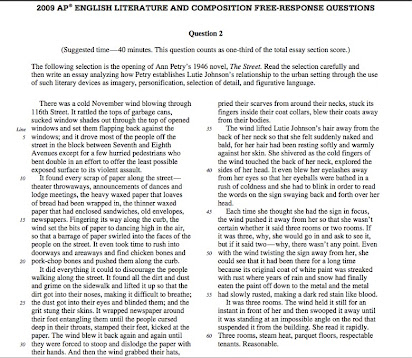 ap english literature 2010 free response sample essays