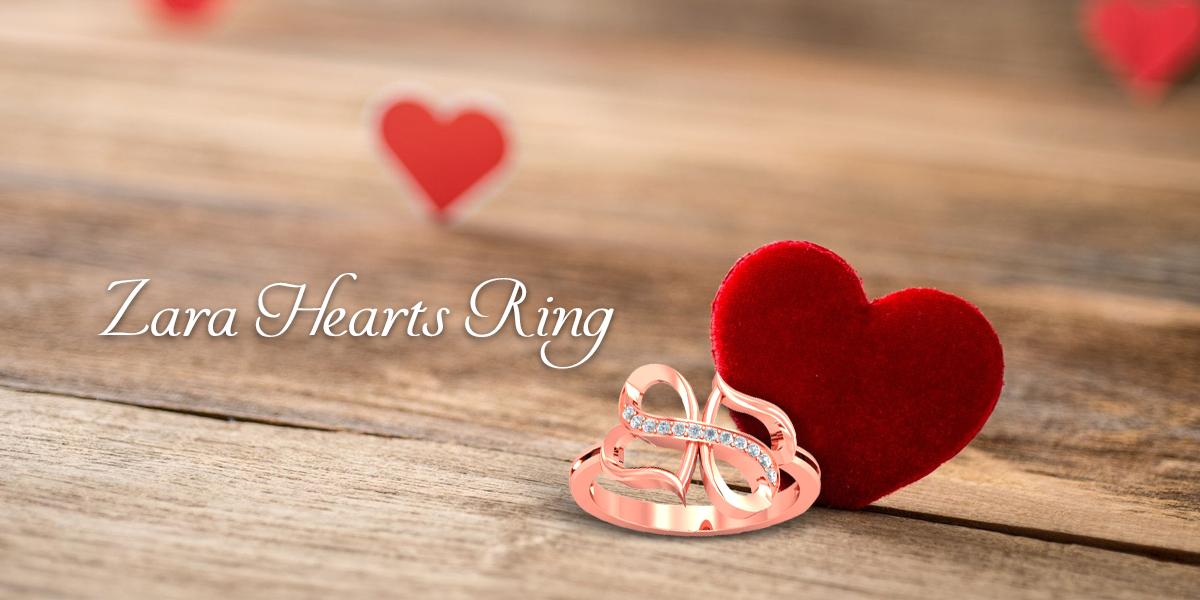 Zara heart ring