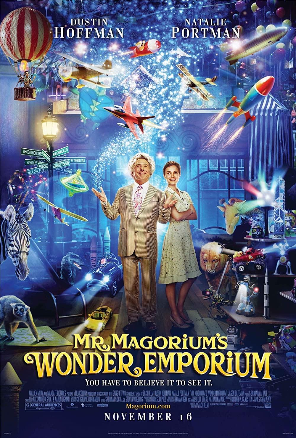 1. MR.MAGORIUM’S WONDER EMPORIUM