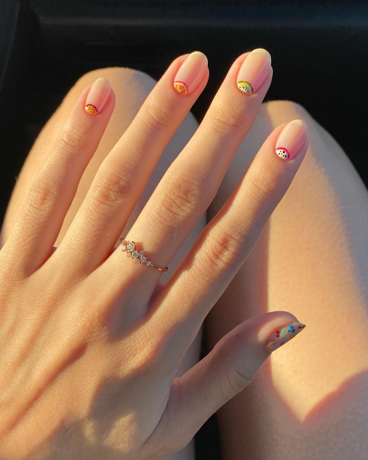 Tutti Frutti Nail Design