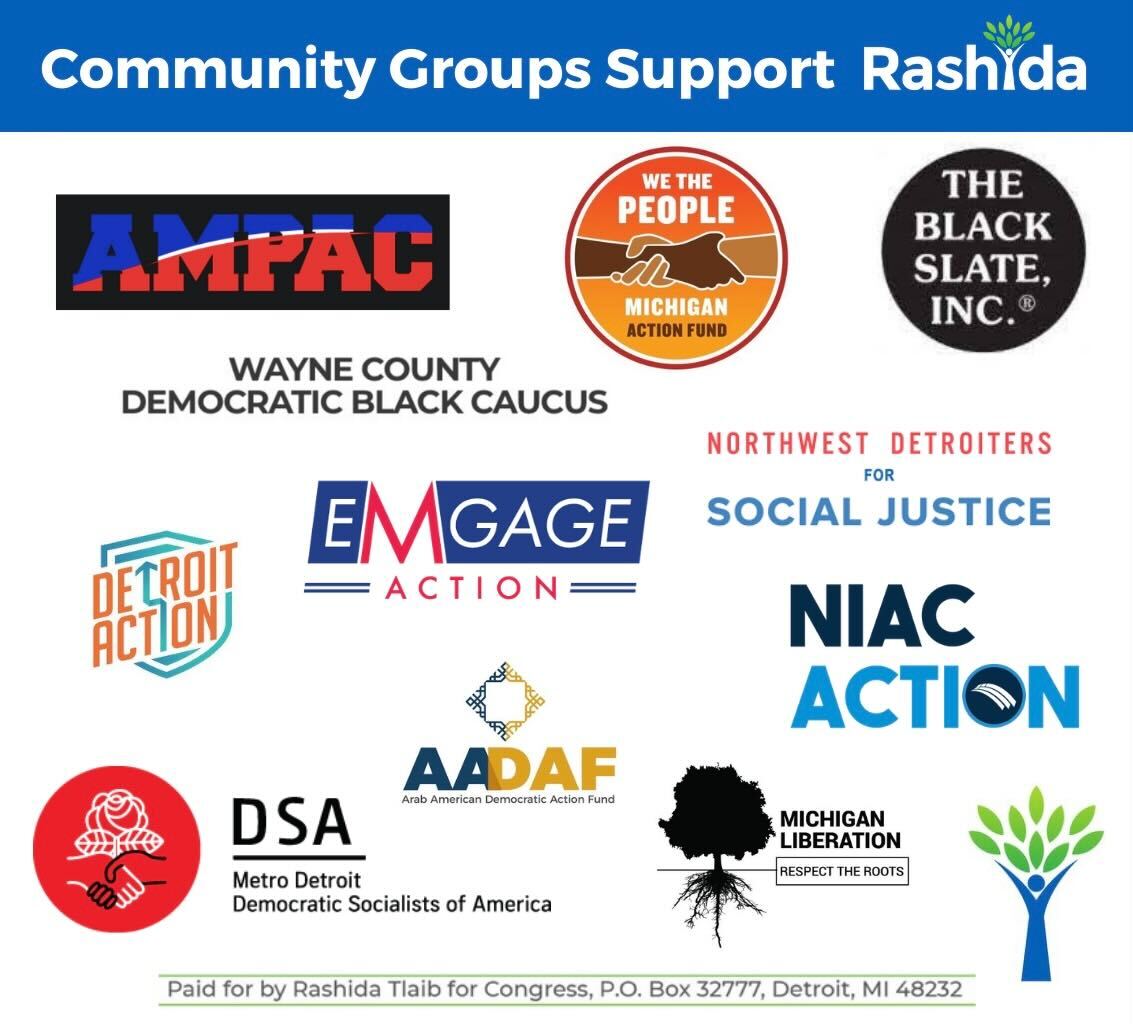 Community Groups Support Rashida