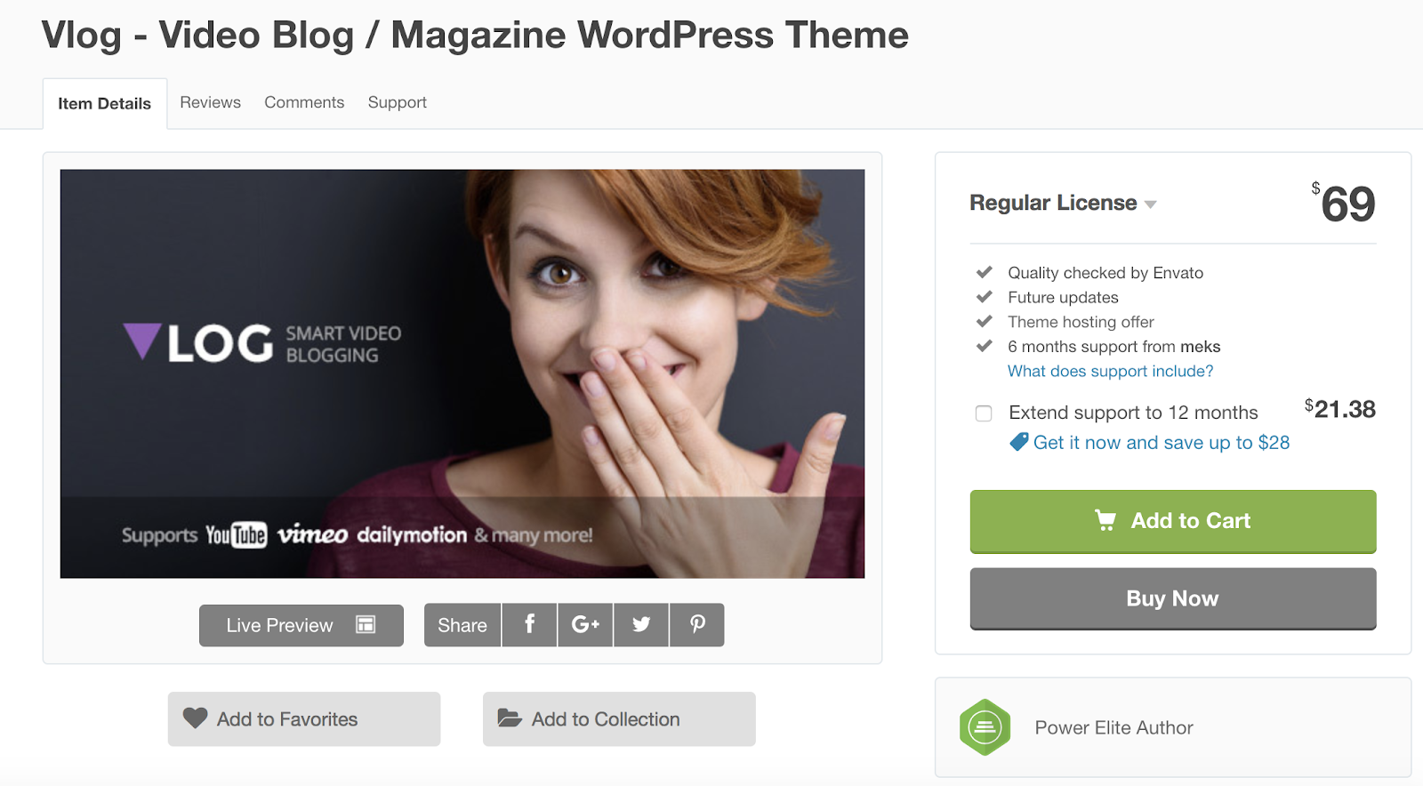 vlog-wordpress-theme