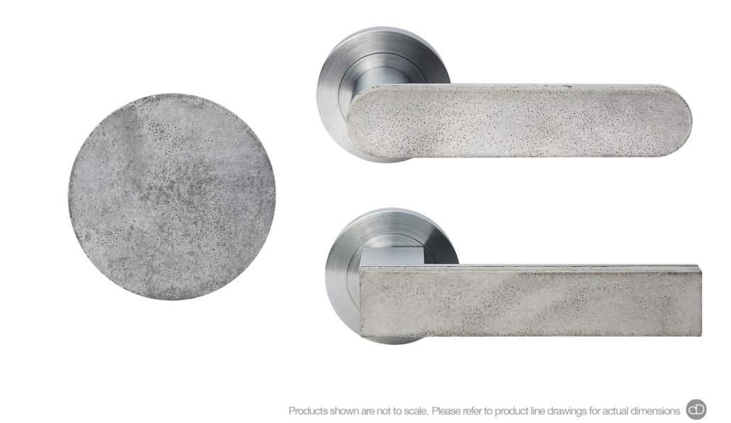 concrete collection designer doorware