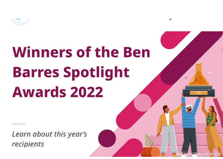 <strong>ELIFE BEN BARRES SPOTLIGHT AWARD WINNERS OF 2022</strong>