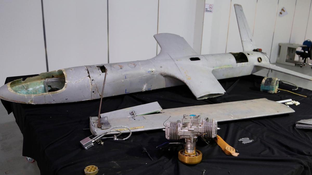 Houthi rebels drone attack