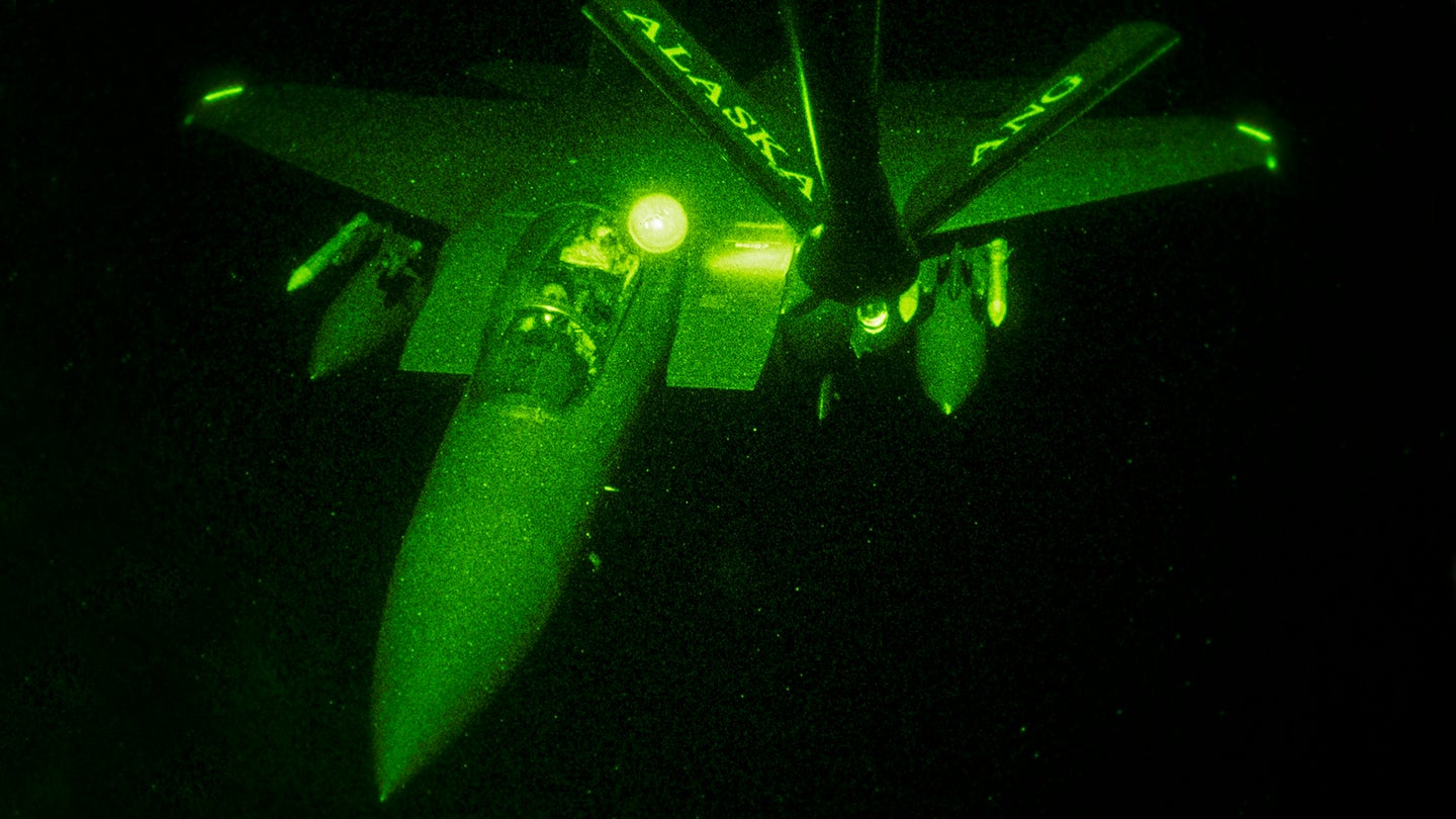340th EARS refuels F-16C's and F-15E's  over Iraq