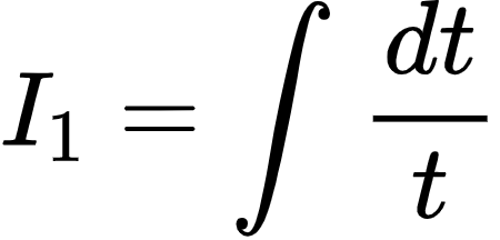 {"code":"\\begin{align*}\n{I_{1}}&={\\int_{}^{}\\frac{dt}{t}}\t\n\\end{align*}","font":{"color":"#000000","family":"Arial","size":10},"id":"2-1-0-0-0-0-1-1-1-1-1-1-1-1-1-1-1-1-1-1-1-1-1-1-1-0","type":"align*","ts":1600951167691,"cs":"vC1bEbJP3oTSY1hXKYxLHw==","size":{"width":74,"height":36}}