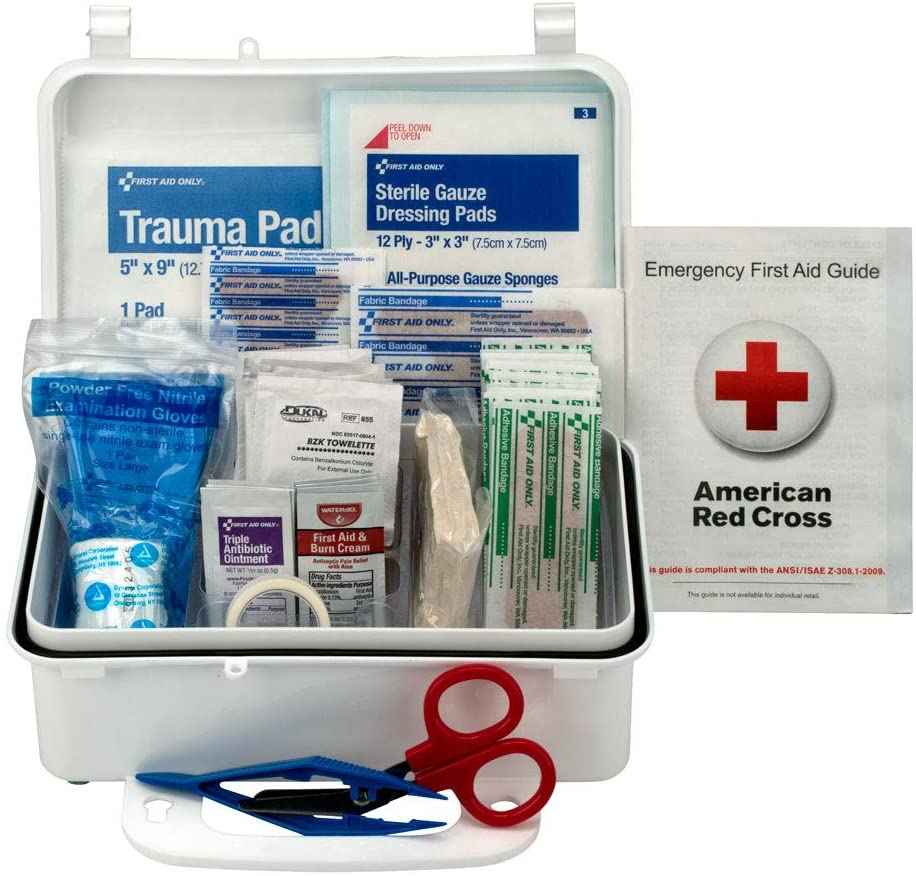An important mountain bike tool bag idea is to have first aid items for injuries.