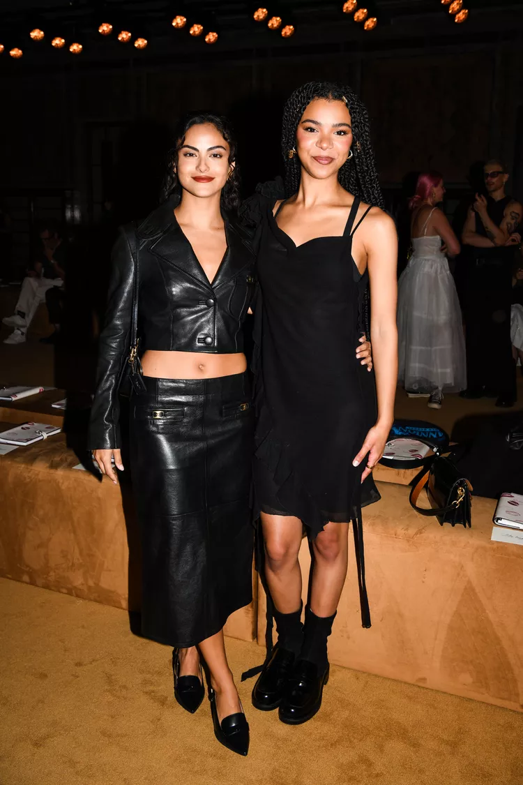 Gorgeous stars on black for the fashion week
