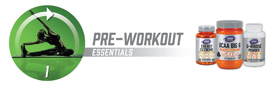 pre workout essentials bcaa energy extreme d ribose powder