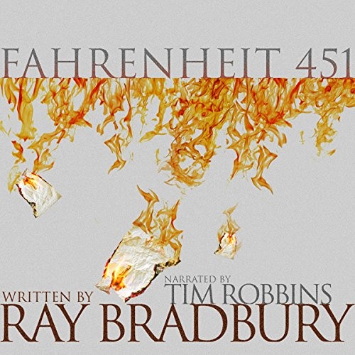Fahrenheit 451 audiobook artwork