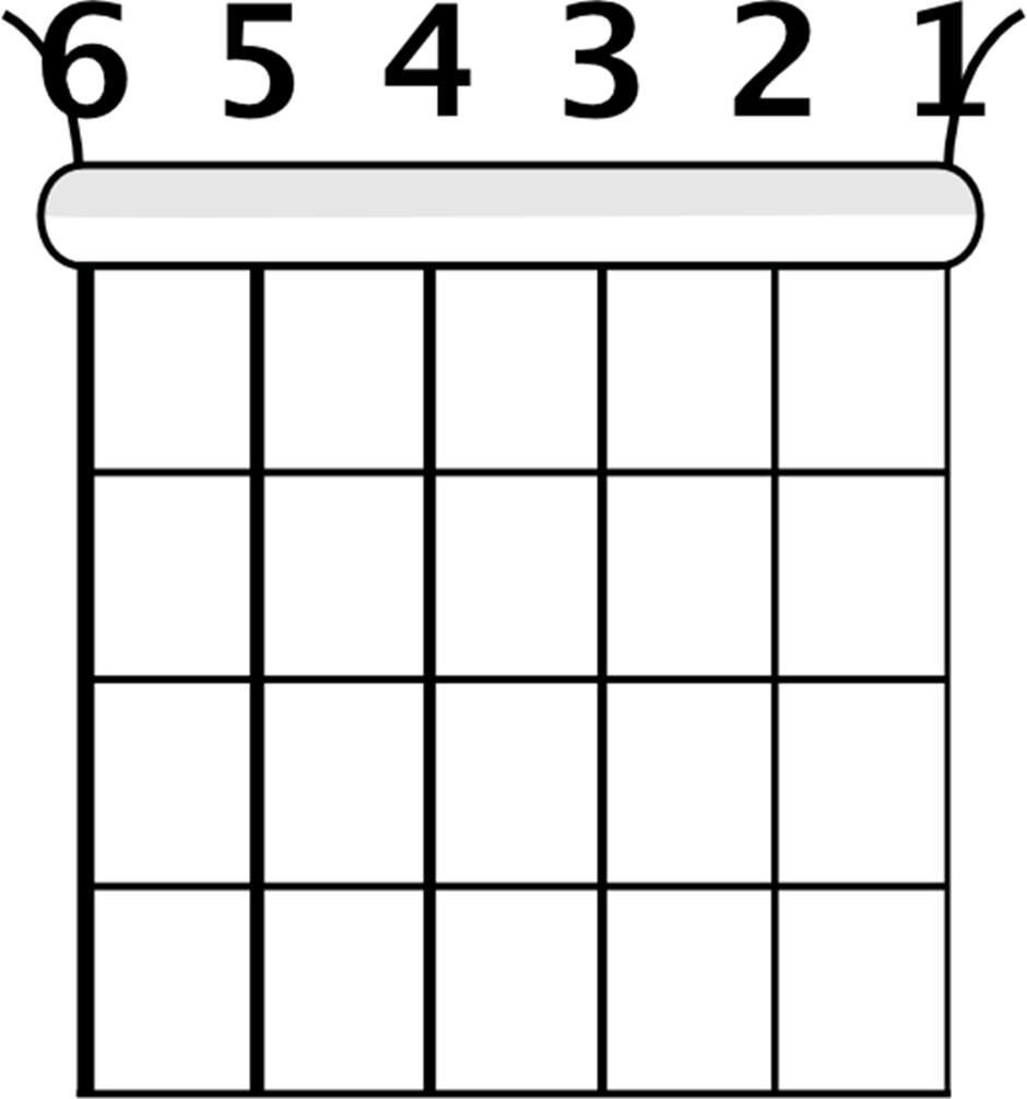 guitar string numbers