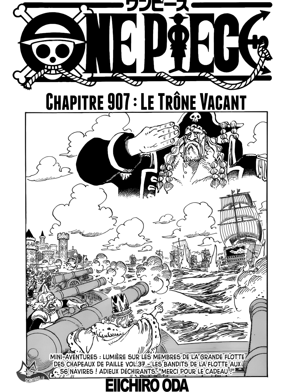One Piece: Chapter chapitre-907 - Page 1
