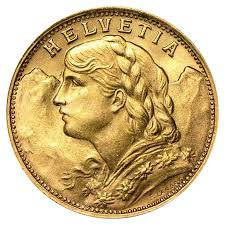 swiss vreneli gold coins