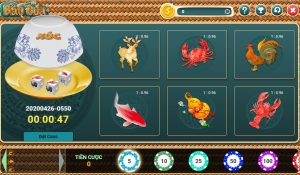 Cách chơi game bầu cua tôm cá tại DEBET