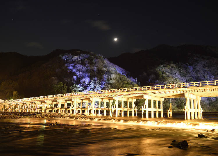 2. “Arashiyama Hanatouro” - Illuminating the historical cultural heritage of Sagano and Arashiyama