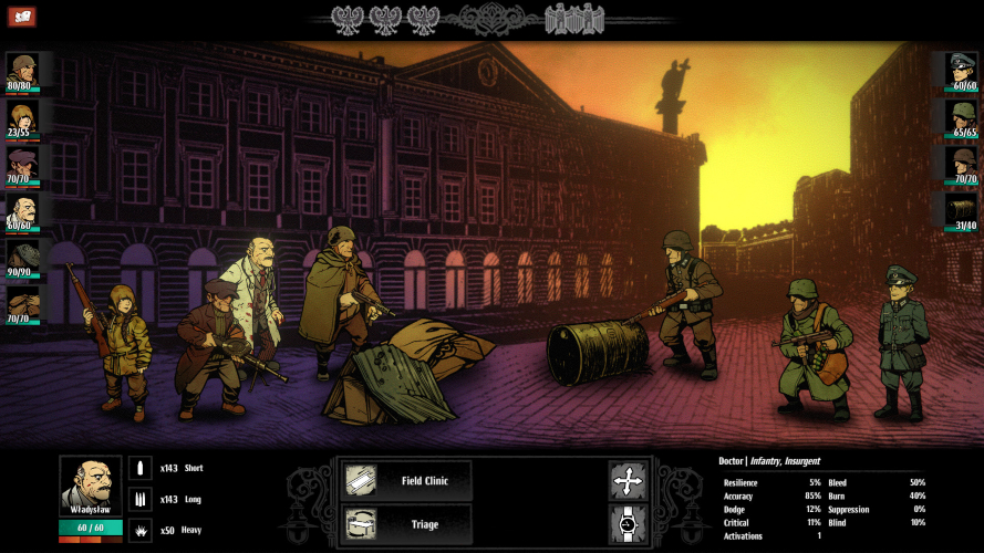 Warsaw in-game screenshot