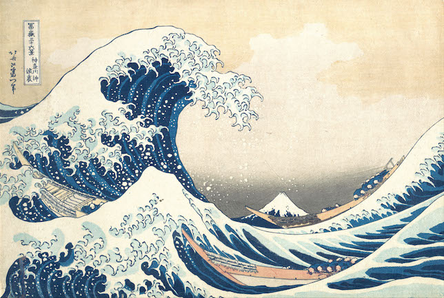 The Great Wave of Hokusai 