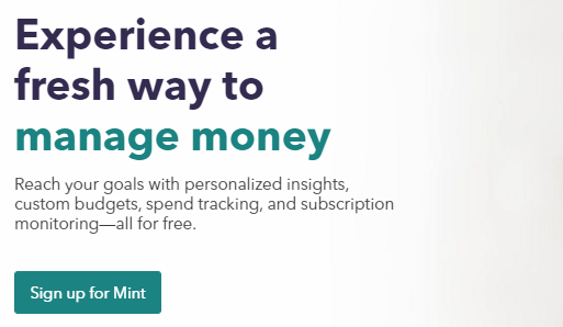 Mint finance app