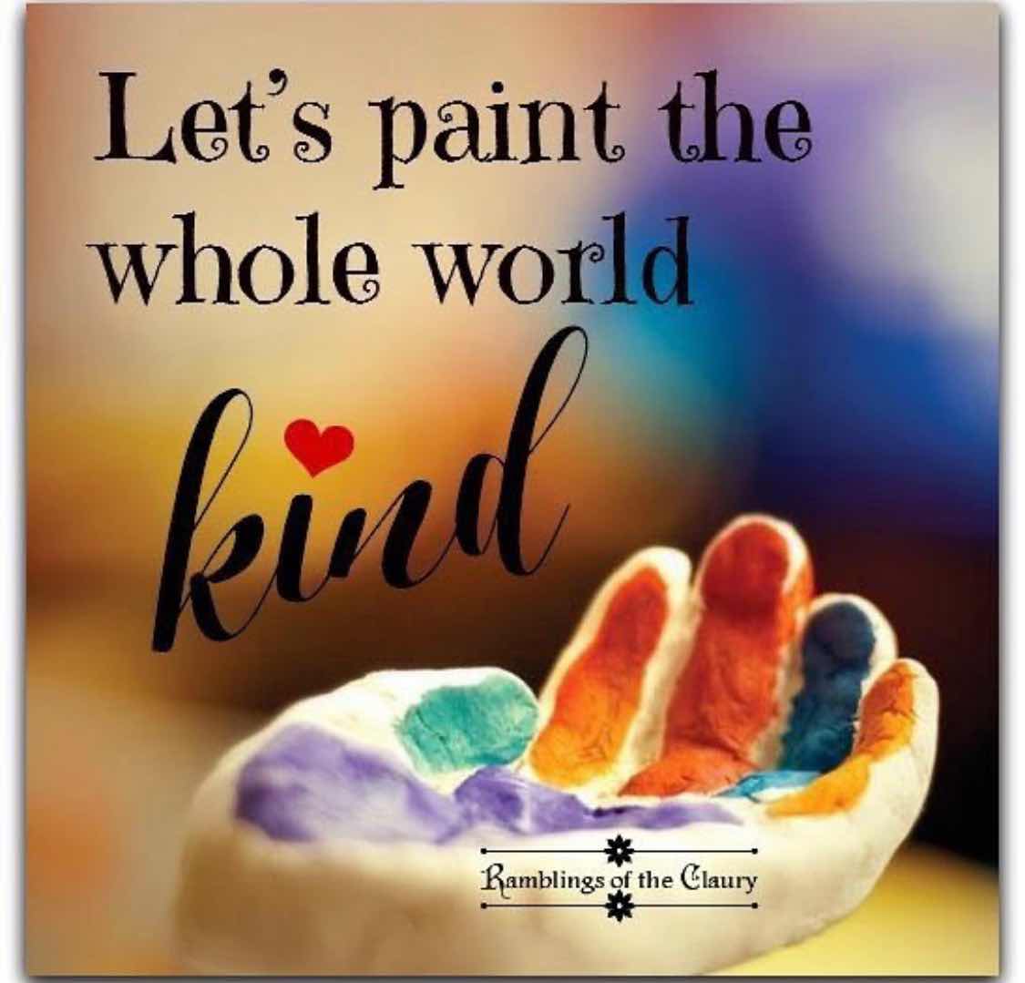 Be kind to the world