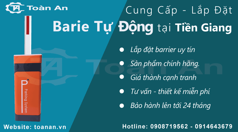 Công ty Toàn An cung cấp và lắp đặt barrier tự động tại Tiền Giang.