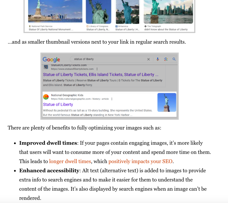 An example of a blog post with a great user experience