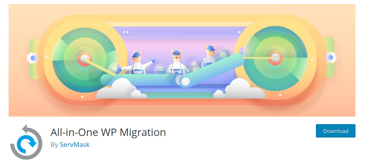 all in one wp migration wordpress migration plugin header