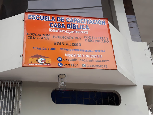 Horarios de Casa Biblica