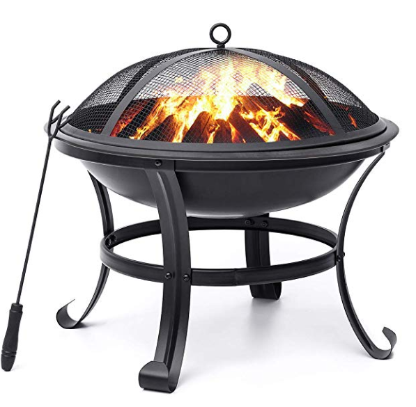 6 Best Outdoor Fire Pits Reviewed For, 24 Inch Round Fire Pit Spark Screen Protector