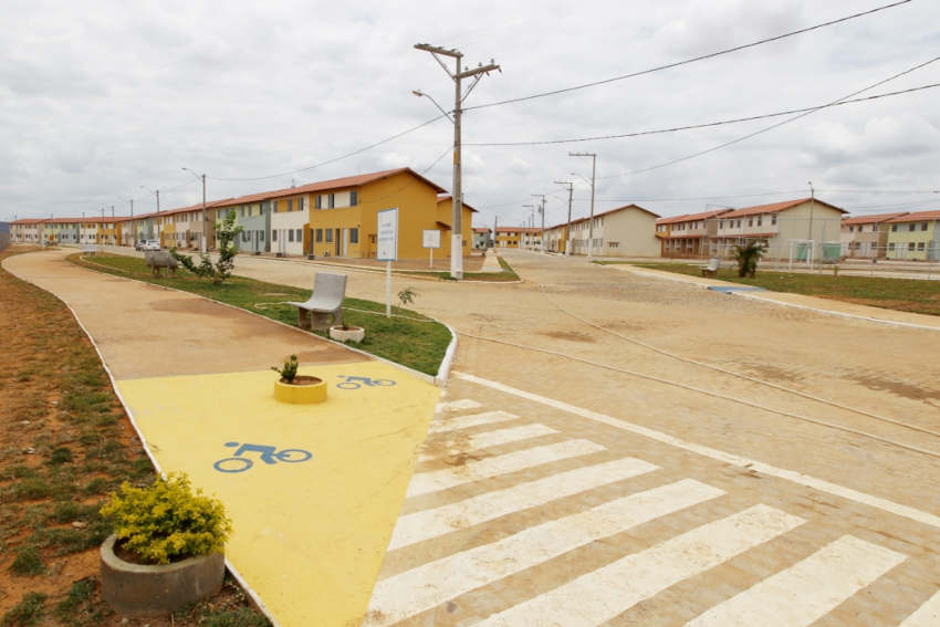 Projetos incluem calçamento, faixas de pedestre, sinalização, saneamento básico, acesso à agua, energia elétrica, lazer, equipamentos comunitários. | Foto: Divulgação/PAC