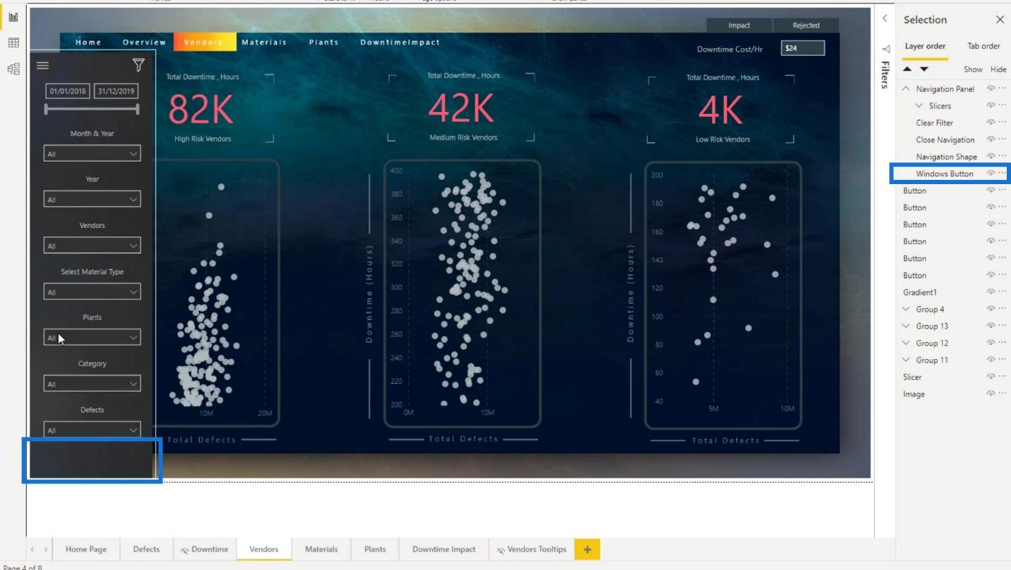 Power BI Interactive Reports