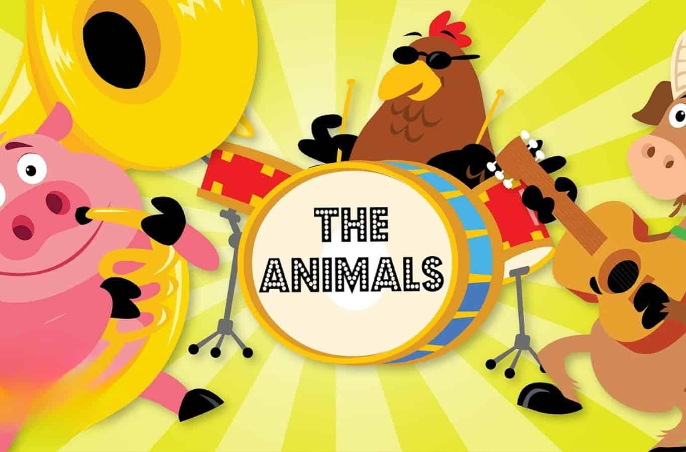 Bài hát tiếng Anh lớp 1: The animals on the farm 