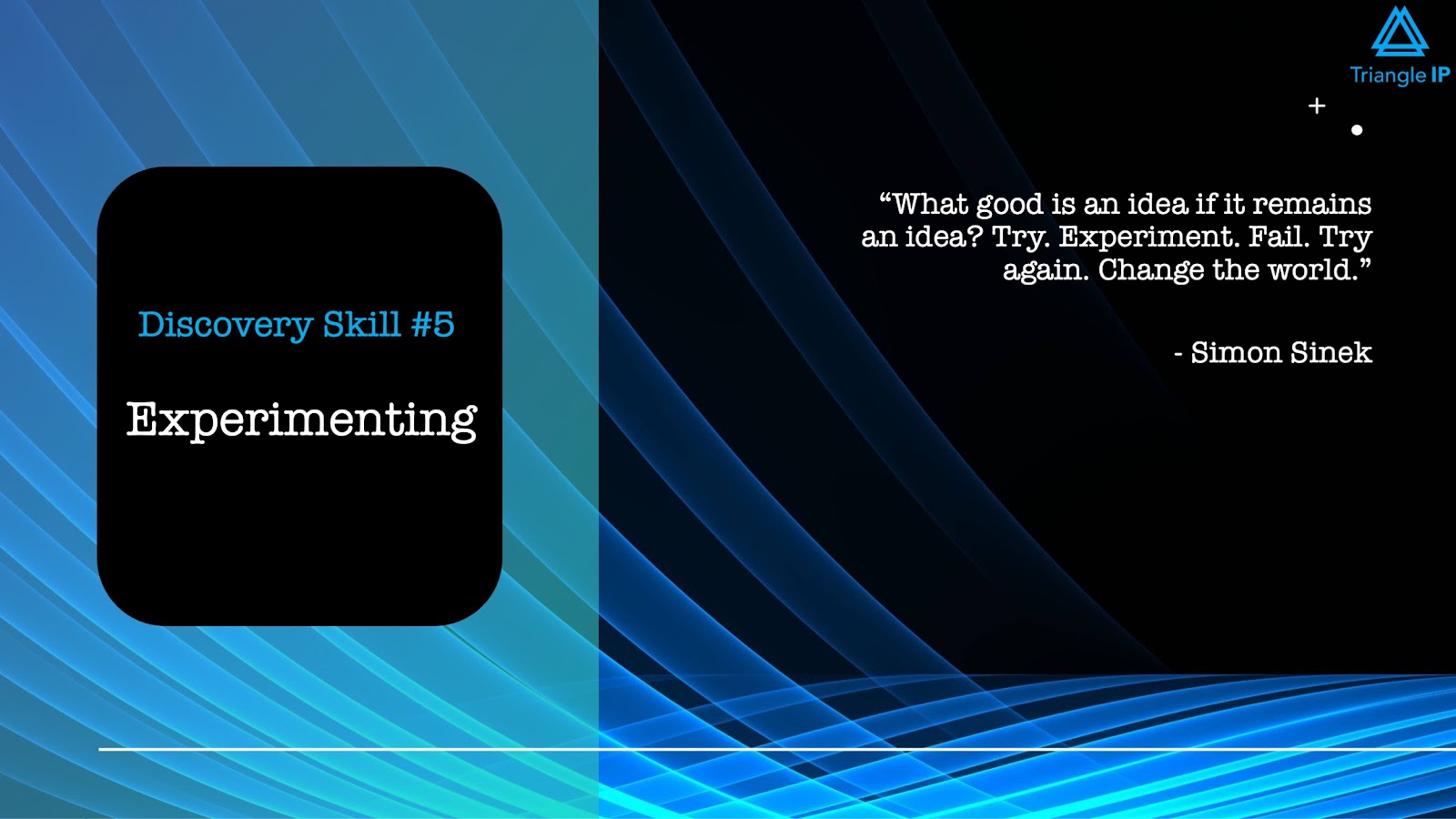 Disruptive Innovators | Discovery Skill #5 Experimenting