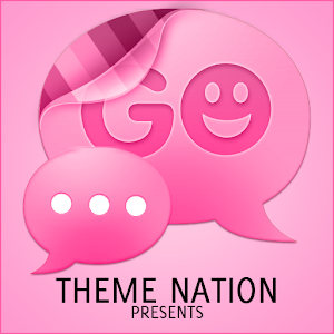 GOSMSTHEME Pro Pink Theme apk Download