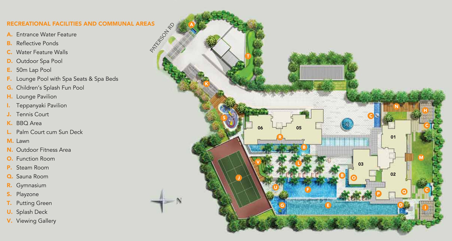 paterson suites site plan