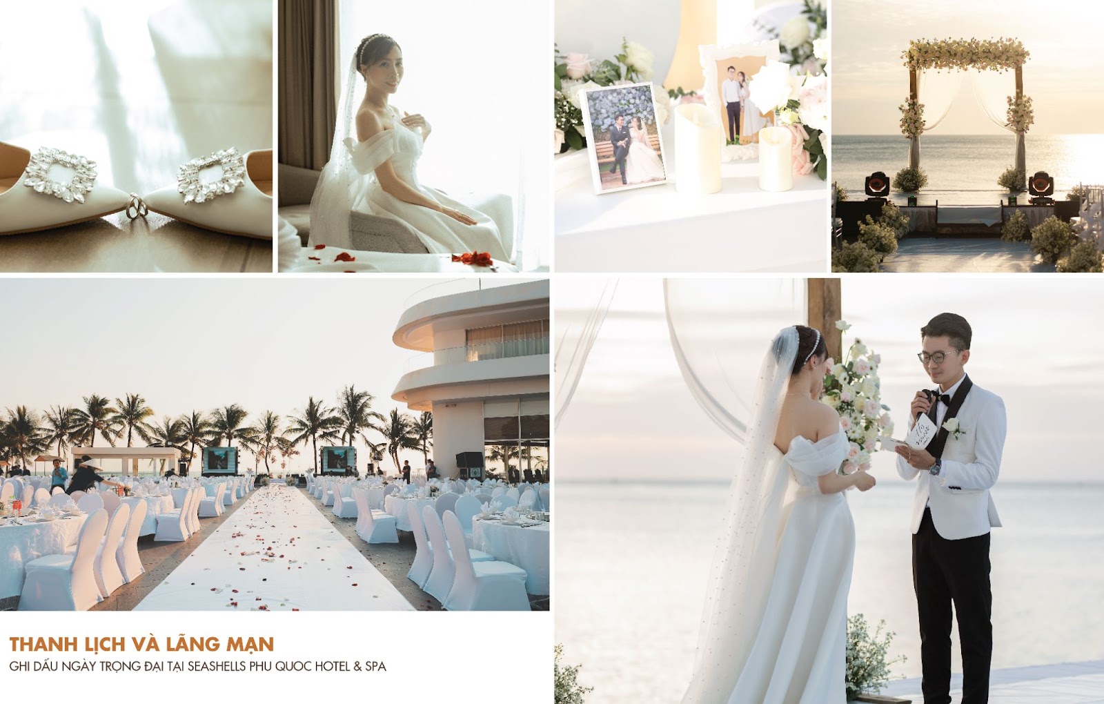 Seashells Phu Quoc Hotel & Spa - Lựa chọn hàng đầu cho lễ cưới kết hợp nghỉ dưỡng tại Phú Quốc