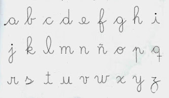 Abecedarios - Educación Primaria | Abecedario en cursiva, Letras en cursiva  mayuscula, Abecedario