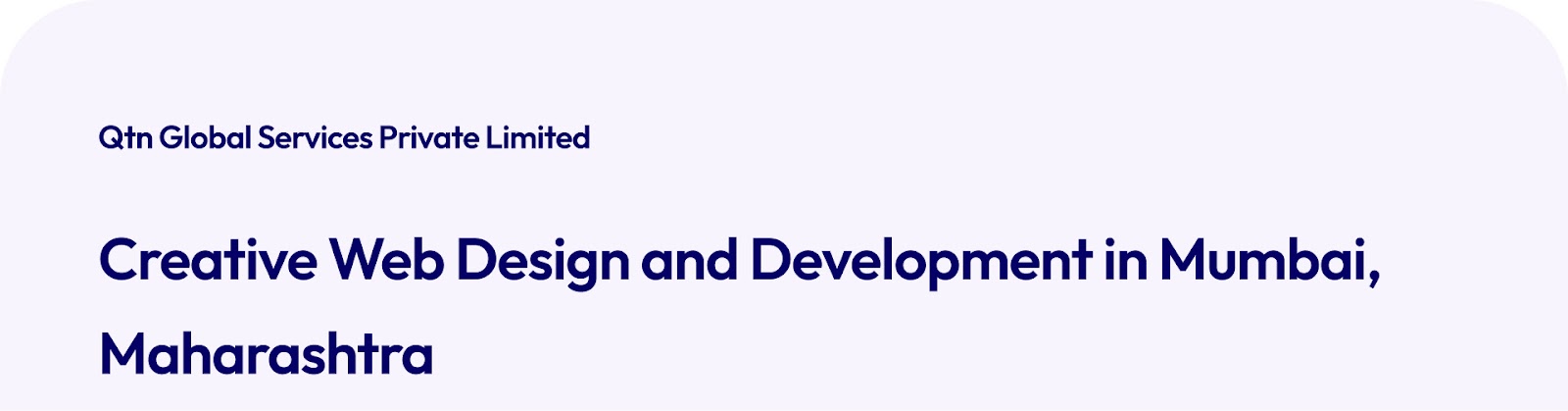 Creative Web Design and Development in Mumbai, Maharashtra