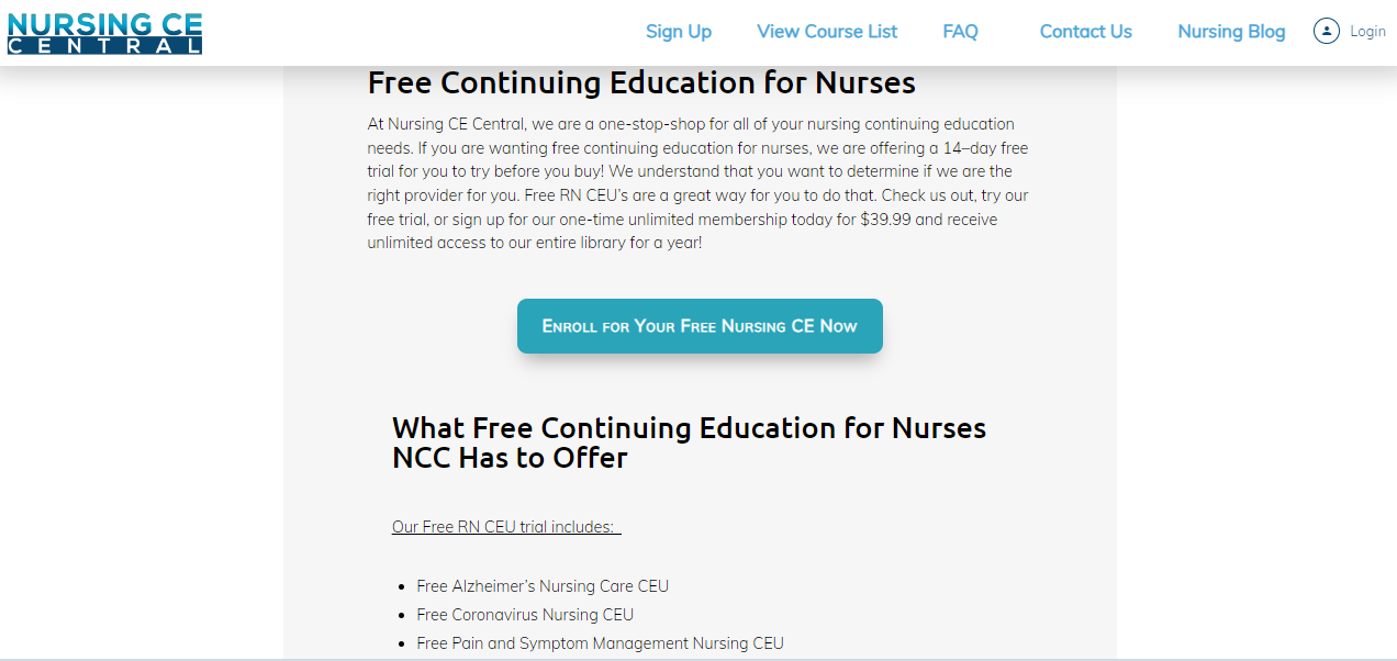 8 Free Nursing CEUs in California You Can Take Online