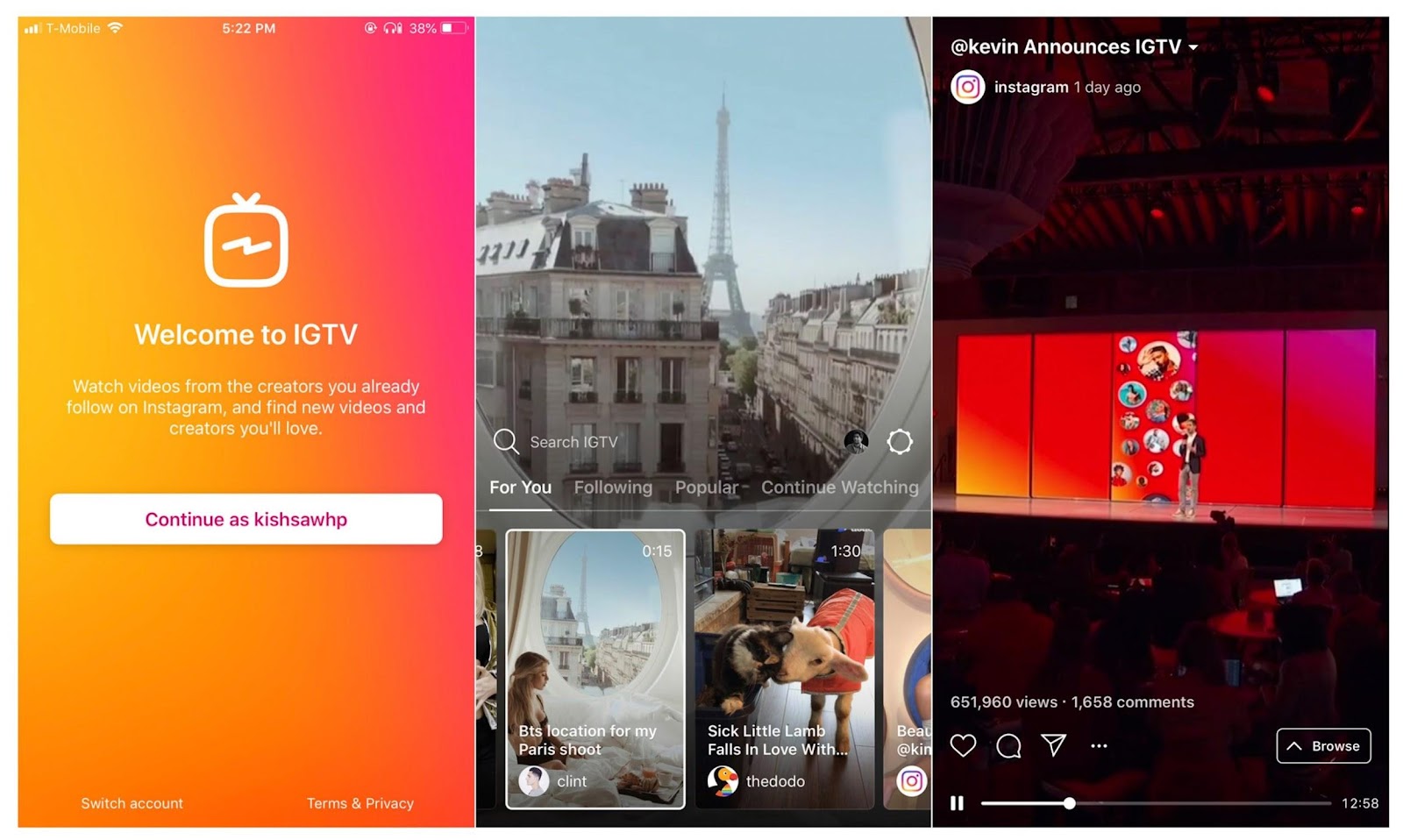 Promoting IGTV Videos on Instagram Story | Facebook Updates | One Search Pro Digital Marketing