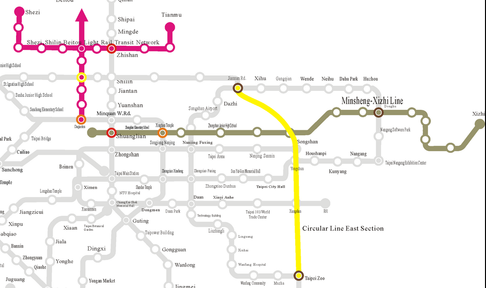 Taipei MRT (Taipei Mass Rapid Transportation) Taipei MRT, 41 OFF