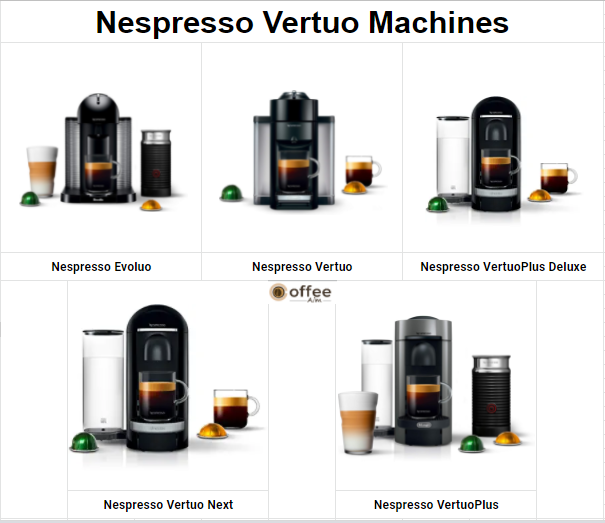 Nespresso Vertuo Machines