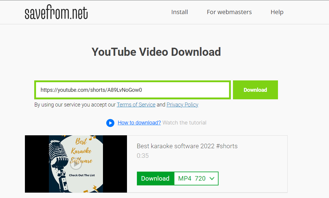 how to download youtube videos in laptop without any software