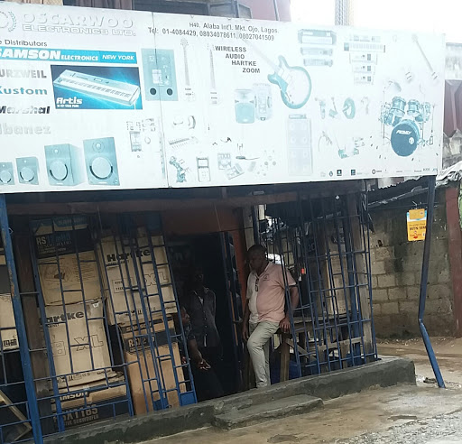 Oscarwoo Electronics Ltd, ALABA INTERNATIONAL STREET BESIDE ACCESS BANK Ojo, 102101, Lagos, Nigeria, Construction Company, state Lagos