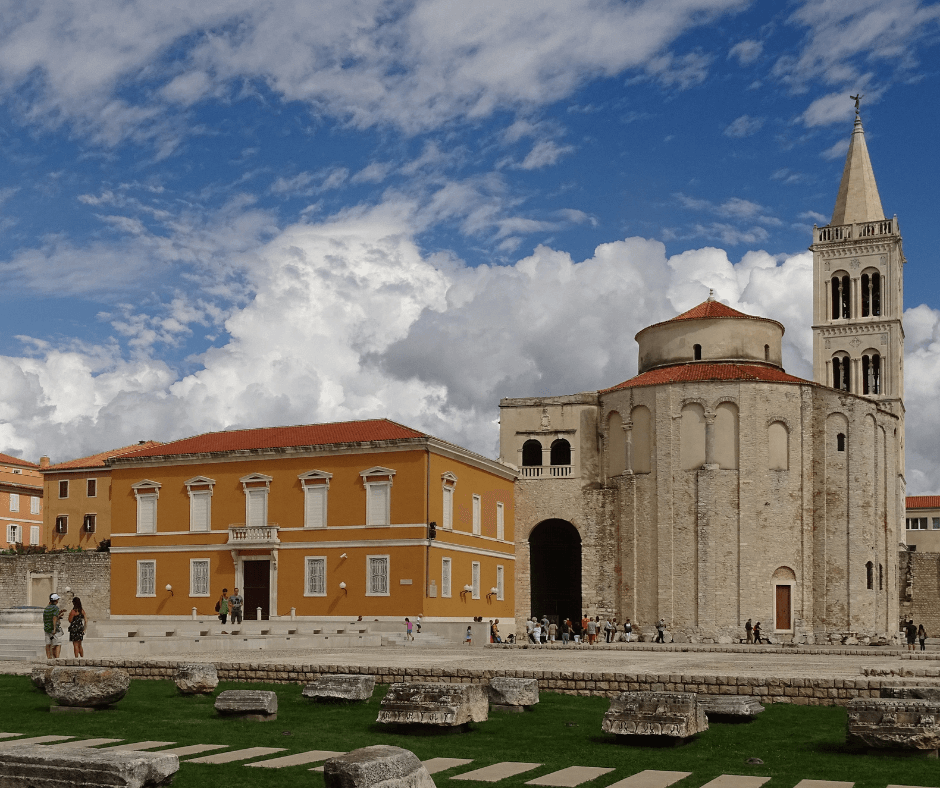 Route in Kroatien: Zadar