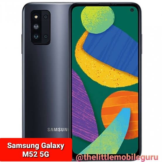 Samsung Galaxy M52 5G price and specifications.