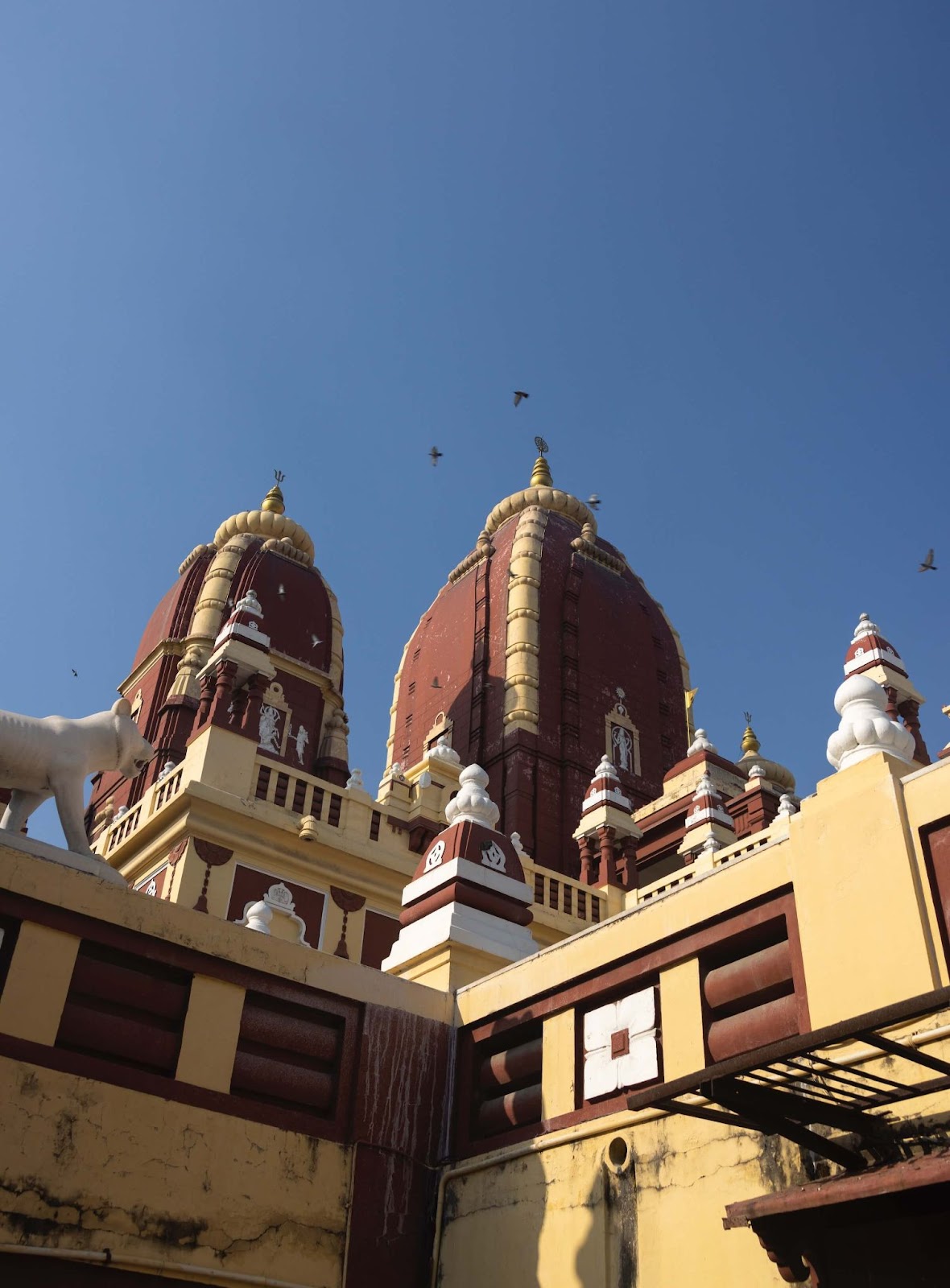 1 day in Delhi, Digambar Jain Mandir, Delhi India. This is an image of the exteriors of the Digambar Jain Mandir in Delhi, India.