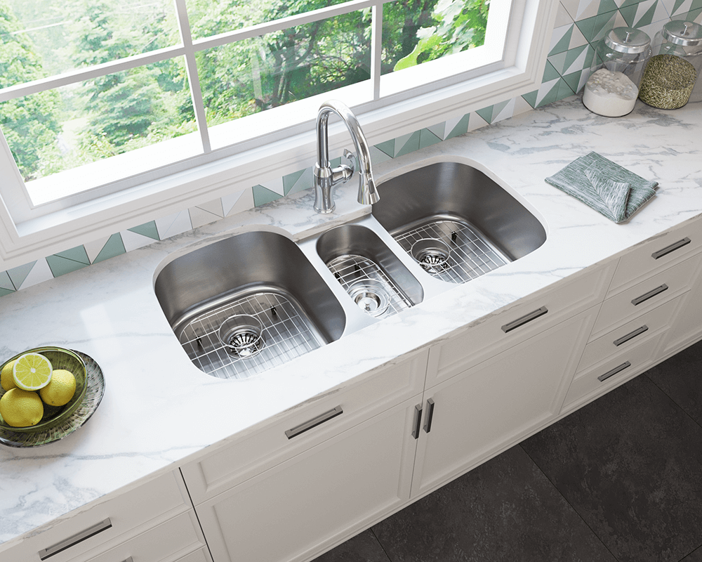 best price triple kitchen sink