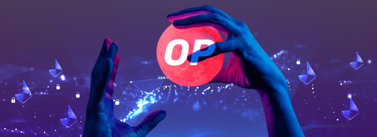 A person jumping and grabbing an OP ball.